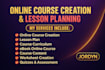 create ebook online course content course curriculum creation training course