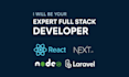 be your expert full stack developer for custom web apps in react nodejs laravel
