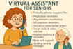 provide gentle virtual support for your elderly parent