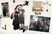 draw your portrait or character in the tim burton style