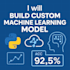 build and train a custom machine learning models