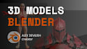 design a high quality optimized rigged 3d character