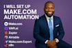make com automation make com vapi ai zapier airtable make com expert n8n