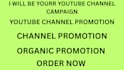 be yourr youtube channel campaign