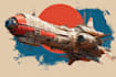 design a spaceship, sci fi illustration and sci fi art
