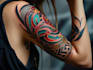 create a profesional tribal tattoo design