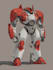 draw mecha robot character sheet design