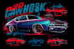 make automotive tshirt, car show design