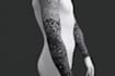 create sleeve tattoo design in geometric style