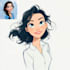 draw a custom disney cartoon portrait