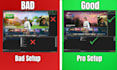 set up obs or meld studio for streaming and recording