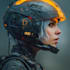 design stunning sci fi portrait art