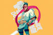 design anime character , cyberpunk character