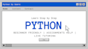teach python programming to beginners step by step
