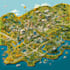 draw custom vector map infographic illustration