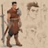 draw anime character an illustration