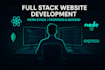 do full stack website development as mern stack, frontend, backend developer