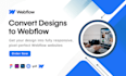 convert figma to responsive webflow website