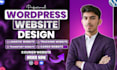 design wordpress logistics website, trucking website, cargo, transport website