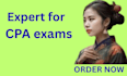 be your expert for  CPA exams