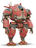 create anime style mecha robot illustrations