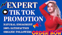 organically grow and promote your tiktok account