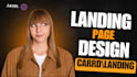 design modern carrd mini website for business and personal