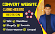 clone website, ai, replit, durable, lovable to wordpress, lovable to wix studio