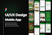 design modern and user friendly mobile app UI UX