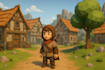 create low poly stylized model for you