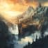 paint fantasy landscape illustrations