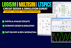 do projects in logisim, multisim and ltspice