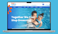 build swimming pool website construction website pool cleaning service website