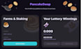 create dex, dapp and defi website, fork uniswap webiste fork pancakeswap website