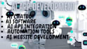 develop custom ai software, automation tools, ai saas, ai website for you