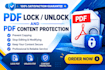 protect PDF from content copy within 24 hours