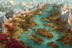 do map illustration map design fantasy map
