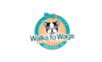 design attractive dog walking service logo