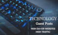 provide tech backlinks and premium tech guest posts for SEO boost
