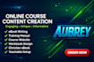create ebook online course content course creation teachable ebook writing