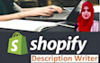 write sales driven shopify product descriptions