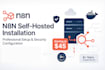 setup and install self hosted n8n automation server with SSL on vps