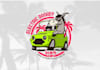 design professional electric donkey beach car logo