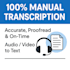 transcribe audio and video files
