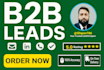 generate targeted b2b leads with verified contact info