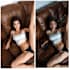 photo skin retouch and upscale
