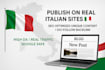 niche italian guest posting with targeted backlink