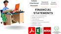 prepare financial statements, financial projections