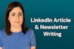 write SEO optimized linkedin articles and newsletters to boost engagement
