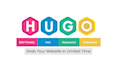 build a hugo static website for you